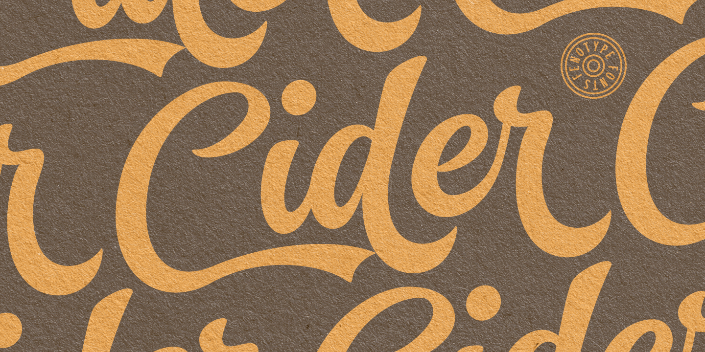 Kallio Brush Font Poster #1
