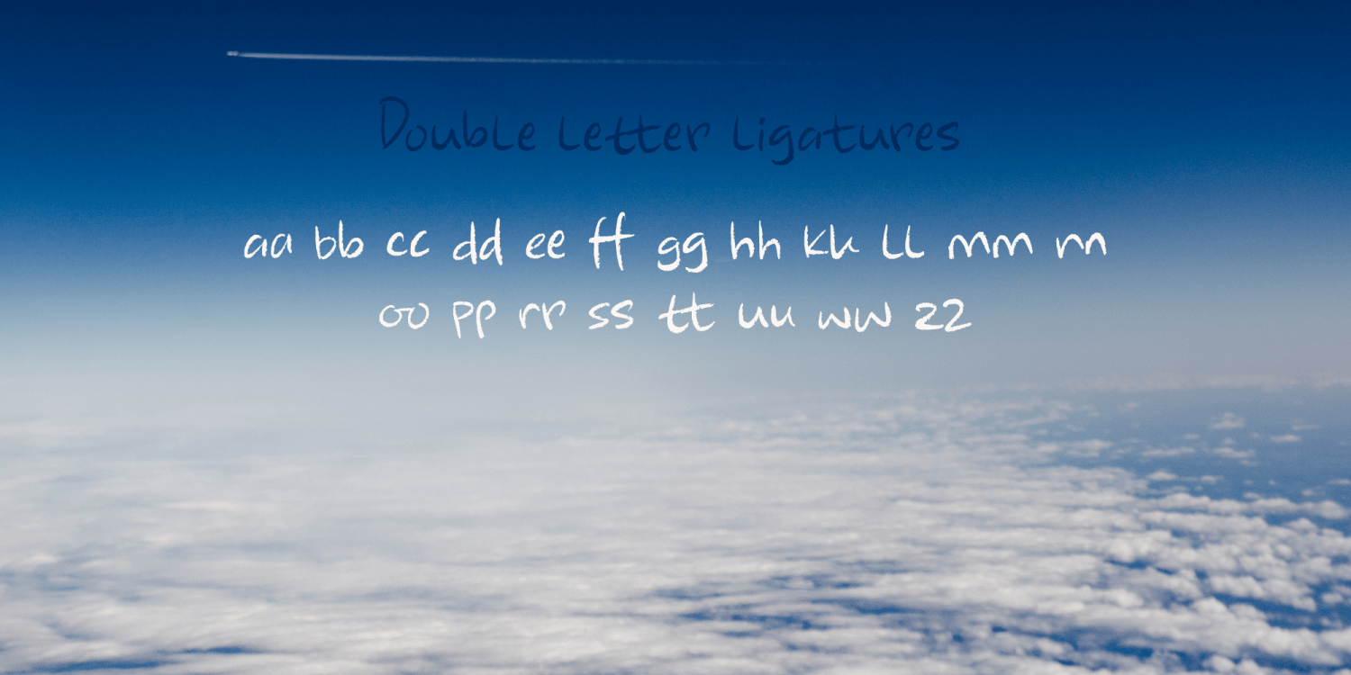 Adieu Mon Ami Font Poster #1