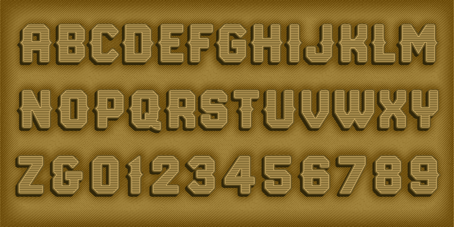 Bankster Font Poster #4