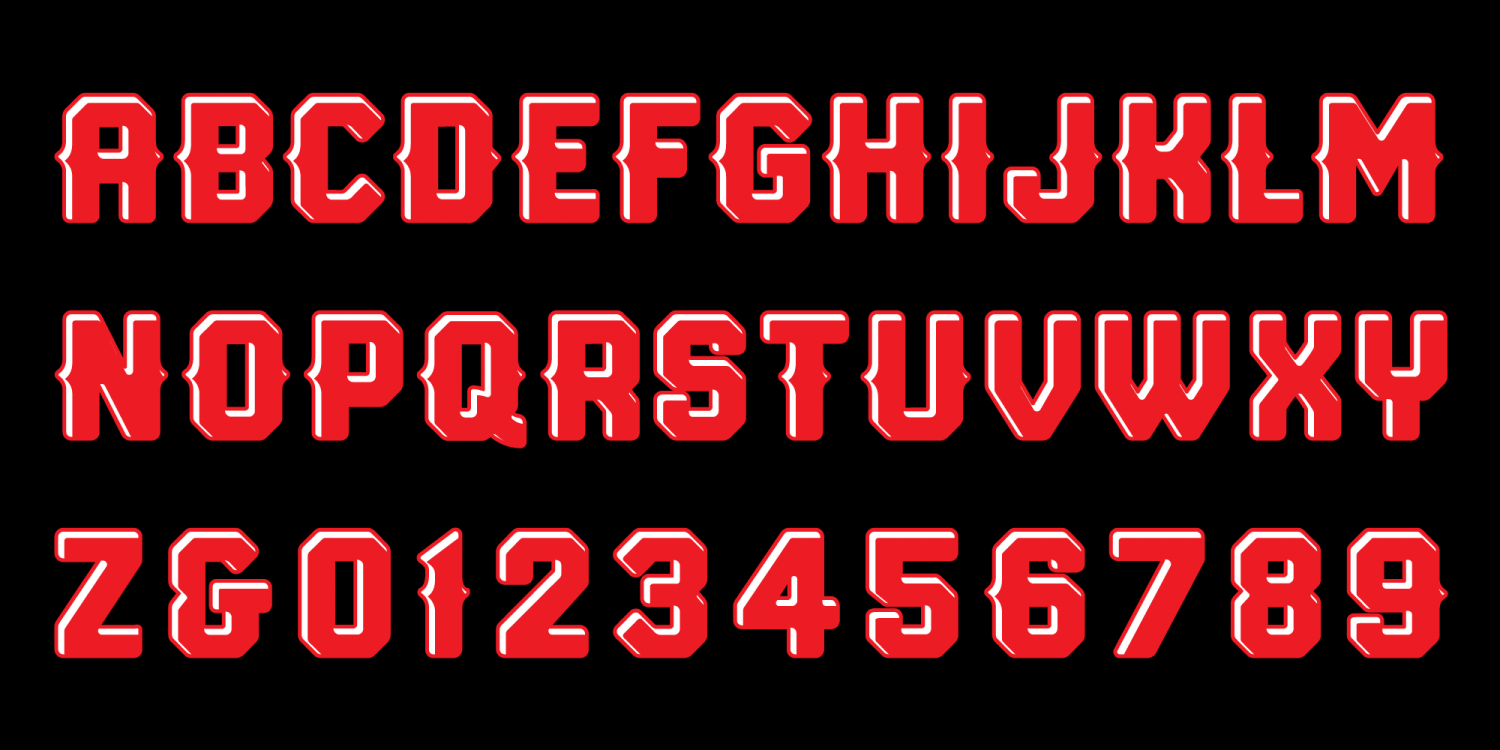 Bankster Font Poster #6