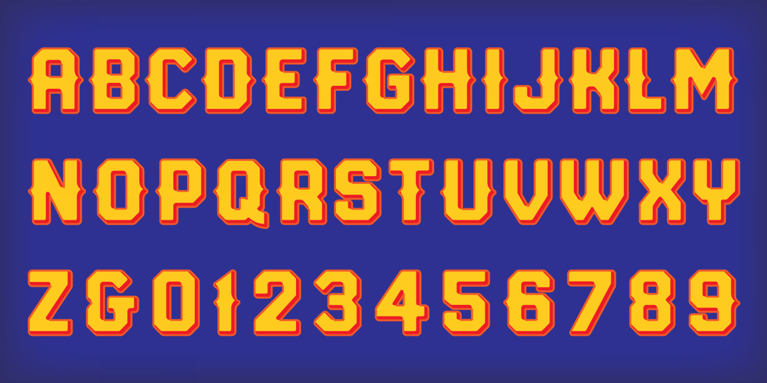 Bankster Font Poster #7