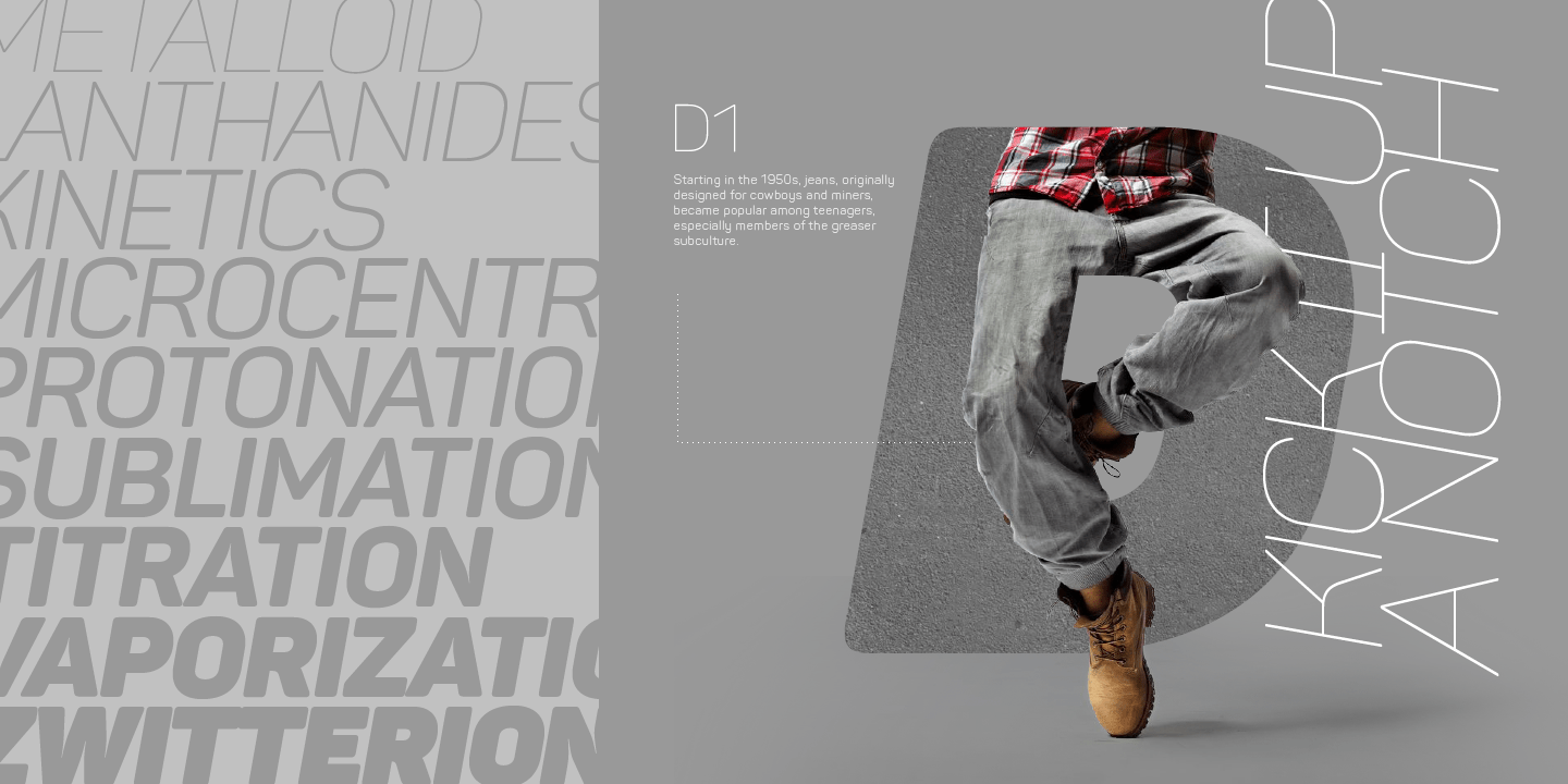 Panton Font Poster #1