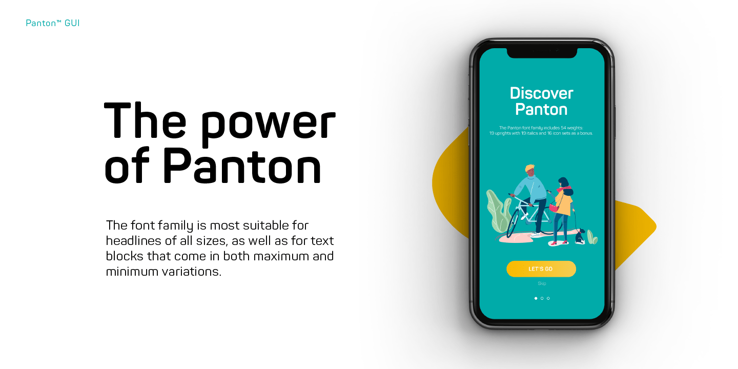 Panton Font Poster #1