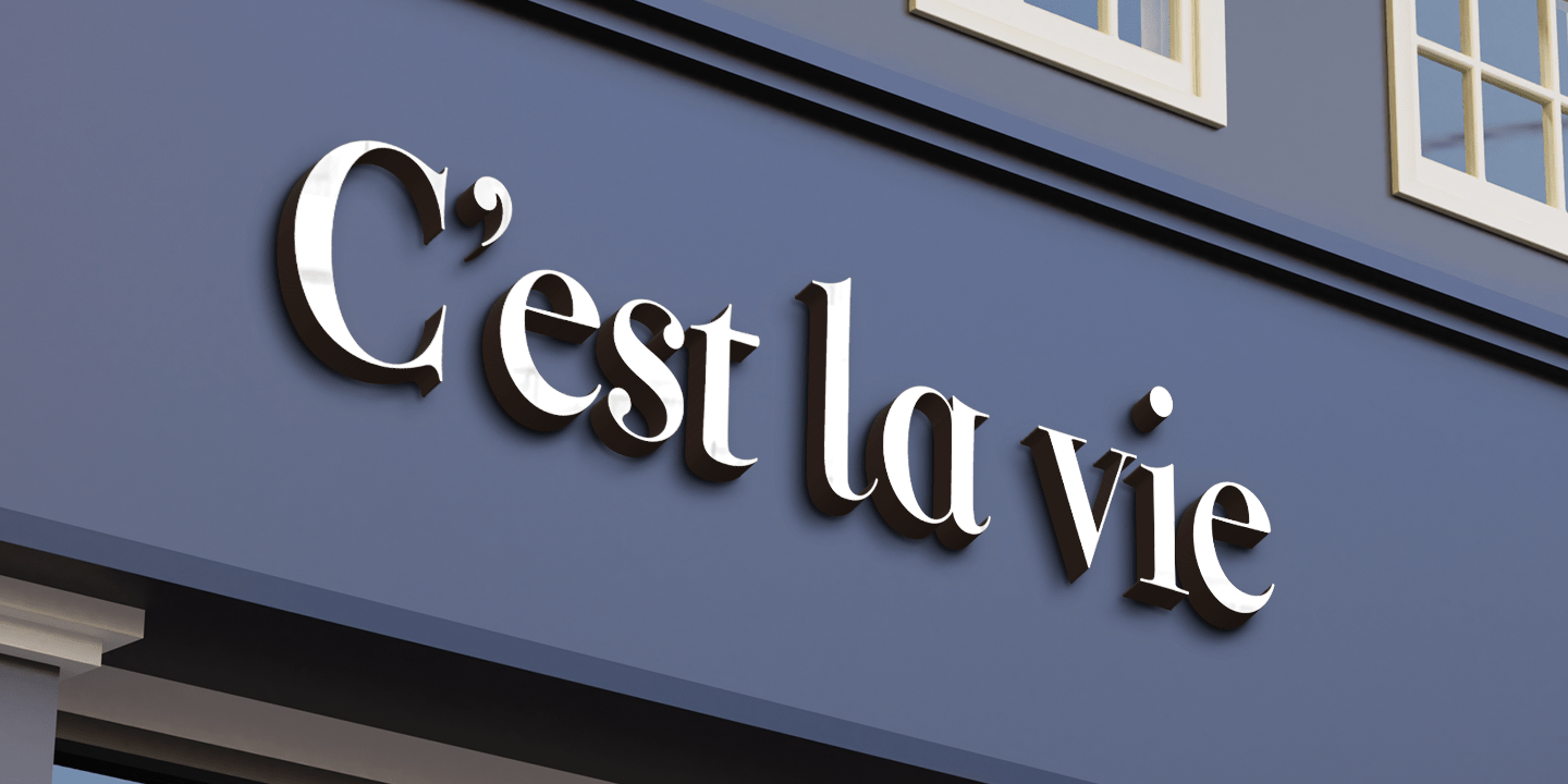 Bodoni Ferrara Font Poster #1