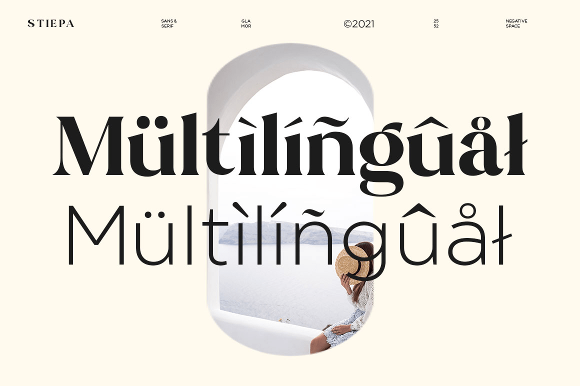 Stiepa Font Poster #1