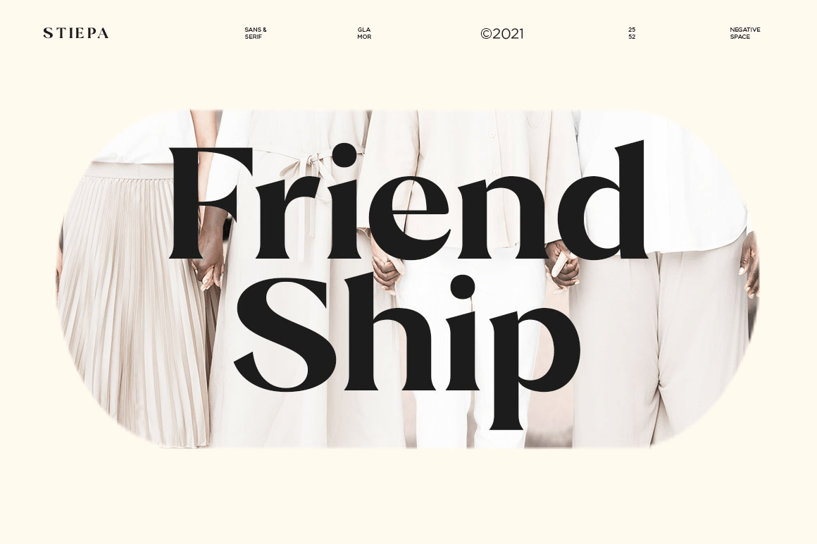Stiepa Font Poster #1