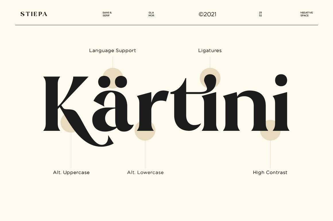 Stiepa Font Poster #1