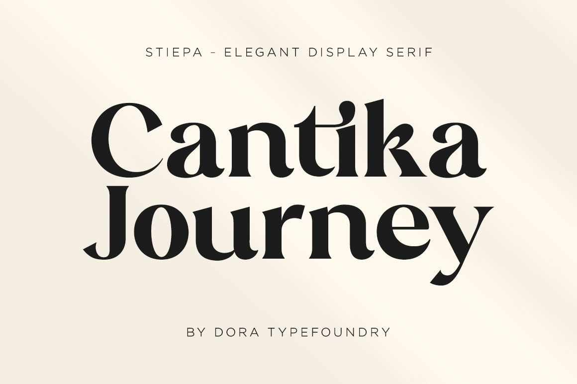 Stiepa Font Poster #1