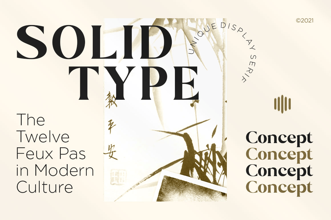 Stiepa Font Poster #1