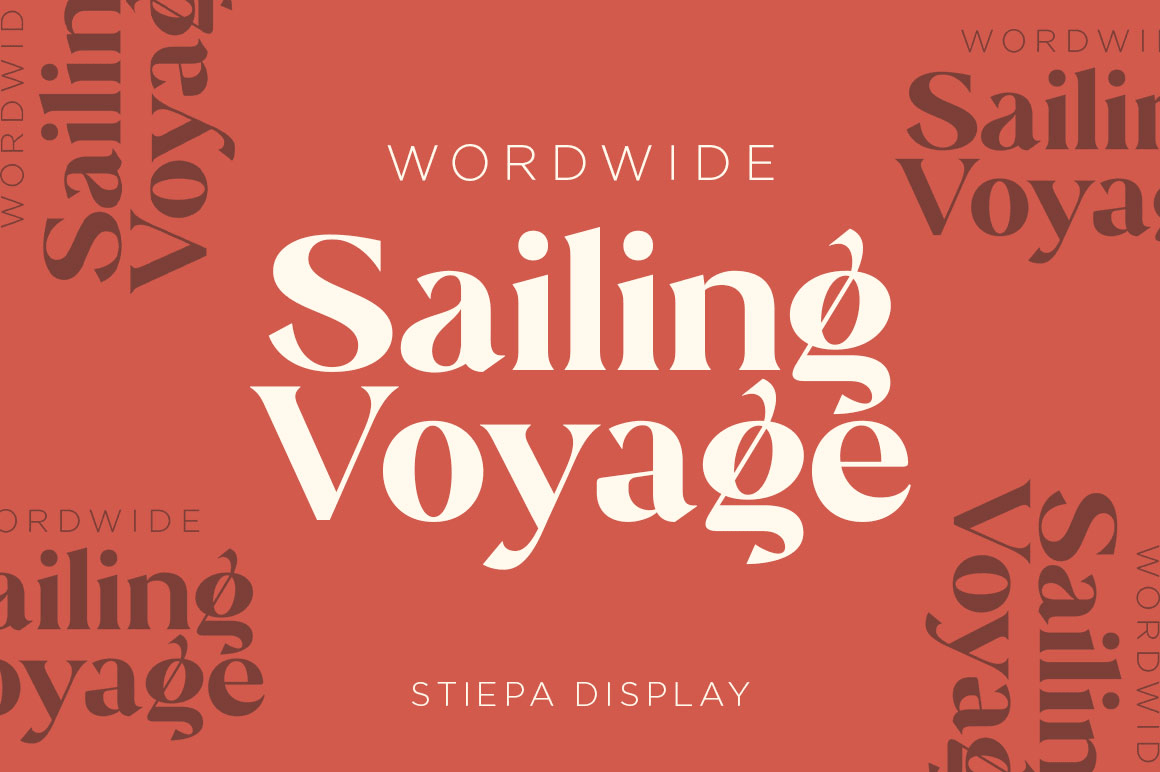 Stiepa Font Poster #1