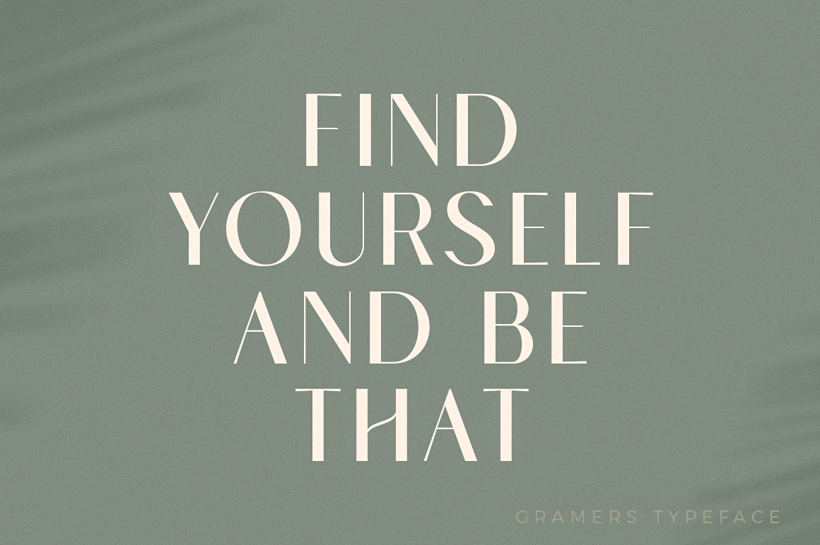 Gramers Font Poster #1