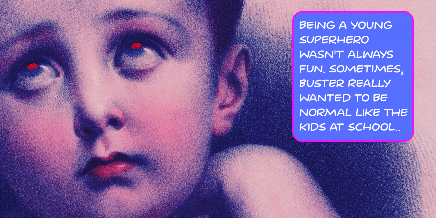 Laser Vision Font Poster #1