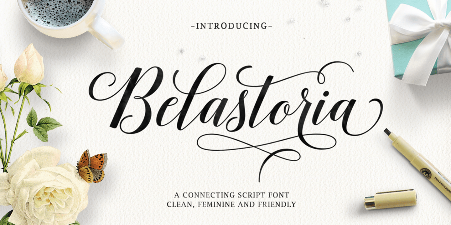 Belastoria Font Poster #1