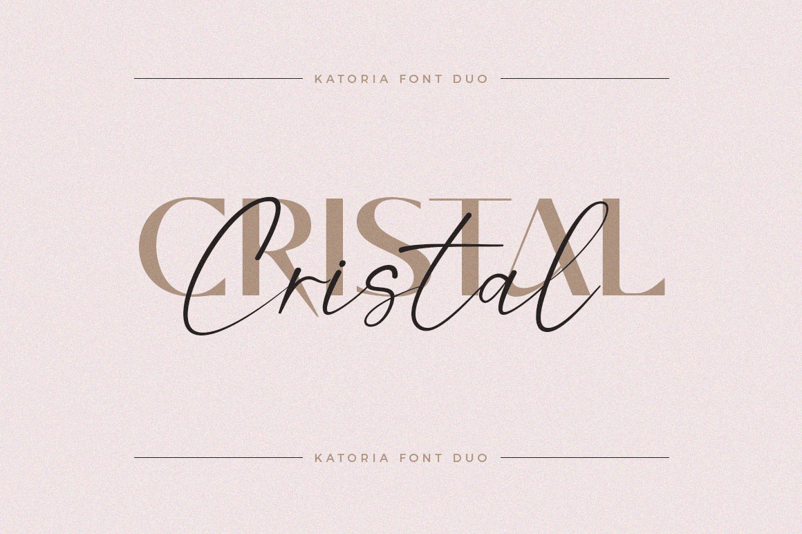 Katoria Font Poster #1