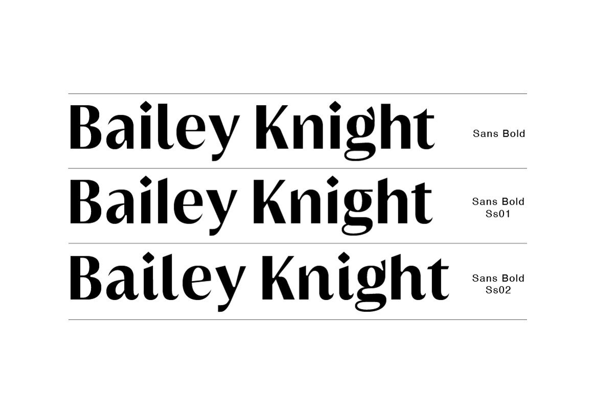 Griggs Sans Font Poster #1