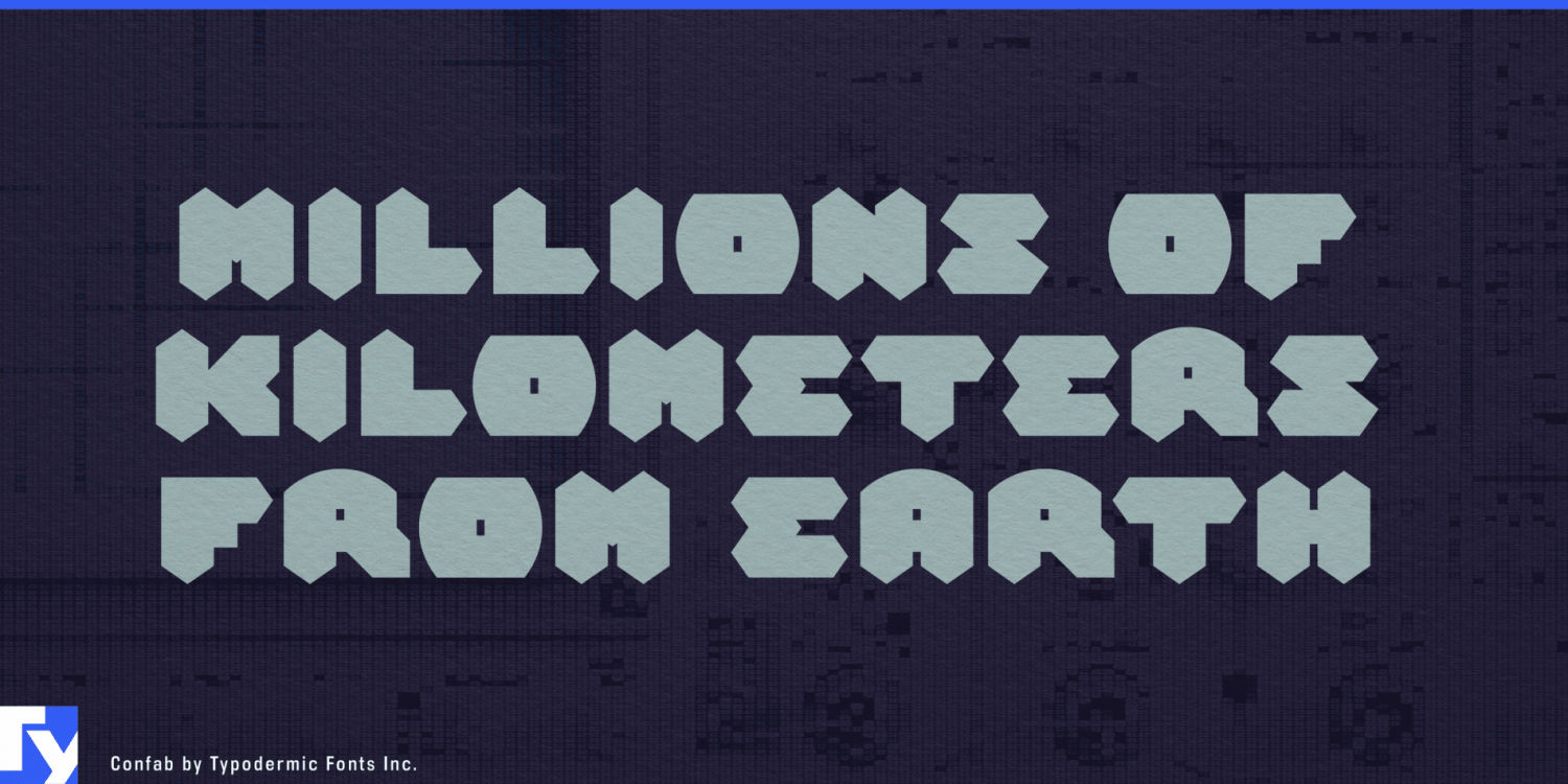 Confab Font Poster #1