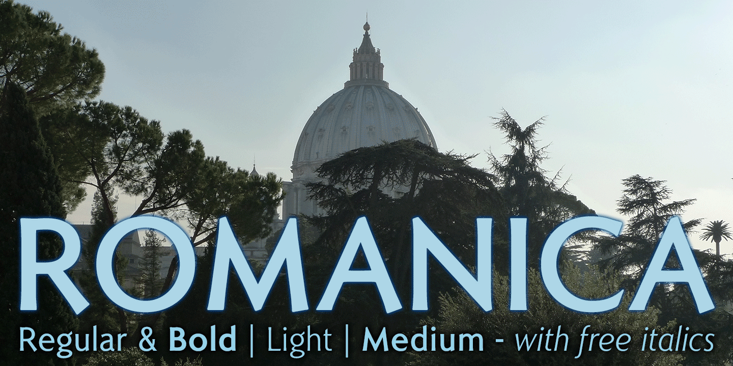 Romanica Font Poster #1