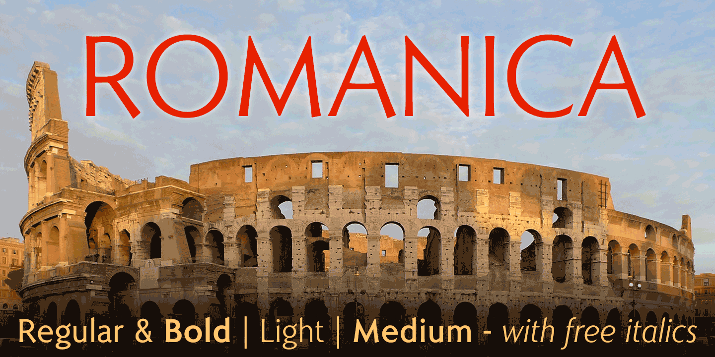 Romanica Font Poster #1