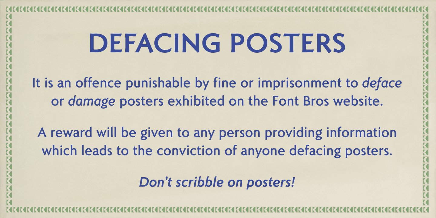 Romanica Font Poster #1