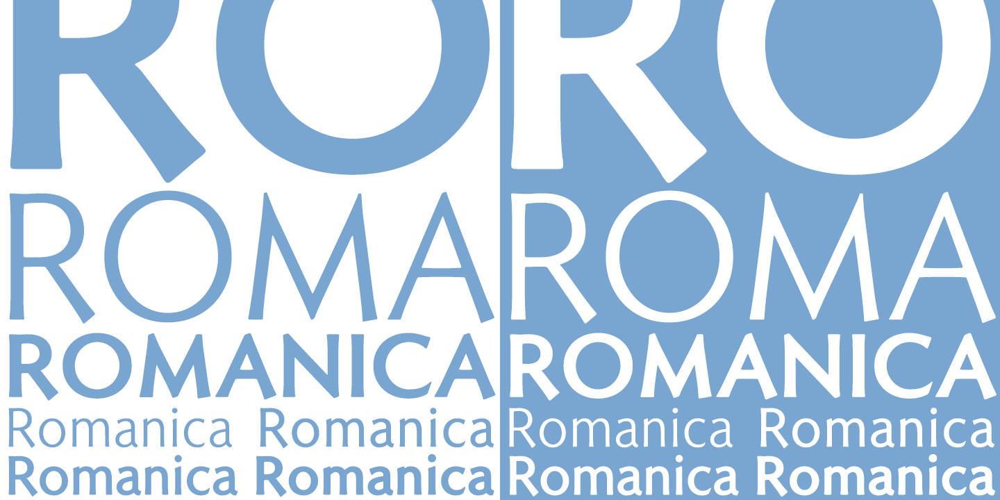 Romanica Font Poster #1