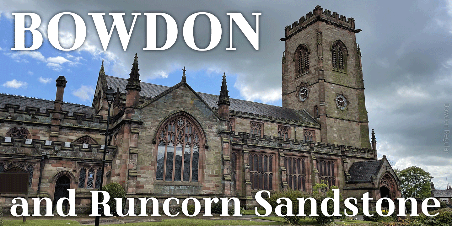 Bowdon Font Poster #1
