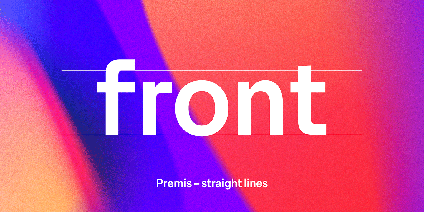Premis Font Poster #1