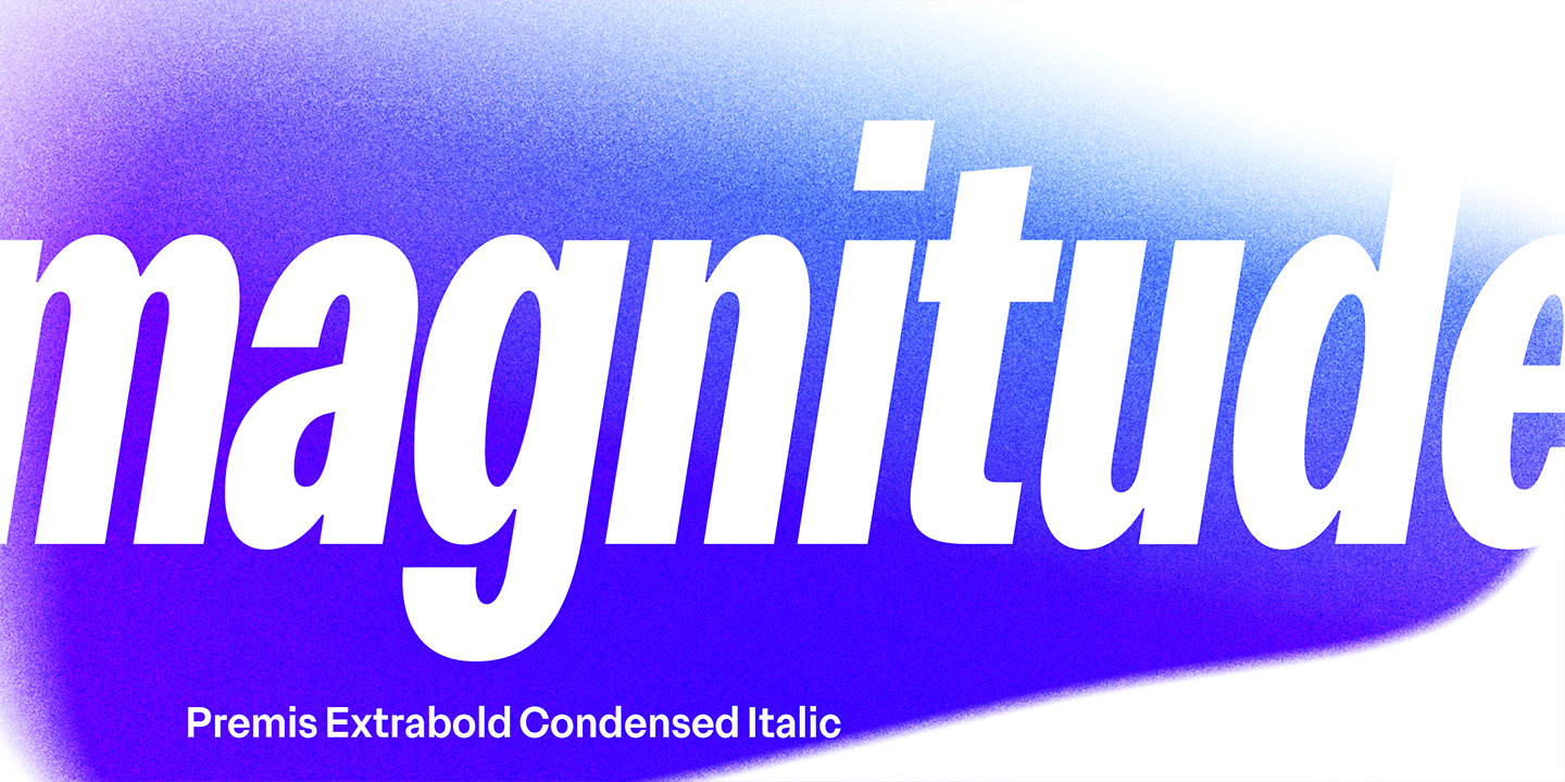 Premis Font Poster #1