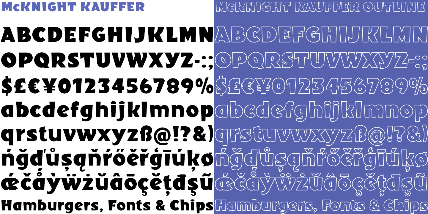 McKnight Kauffer Font Poster #1