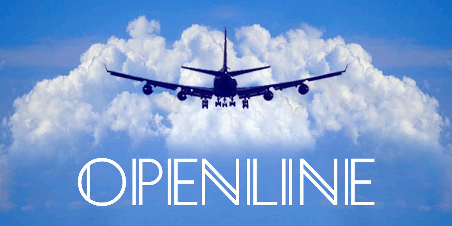 Openline Font Poster #1