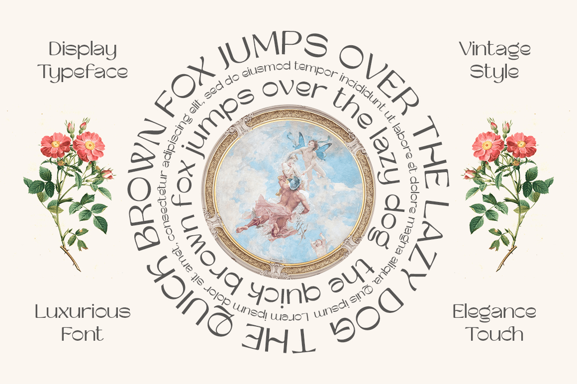 Buncher Georgia Font Poster #1