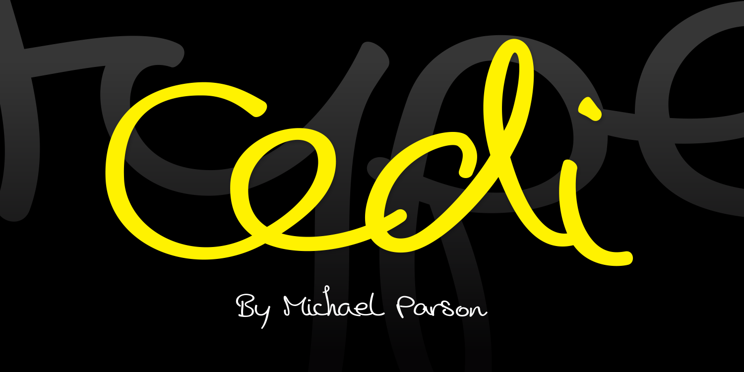 Cedi Font Poster #1