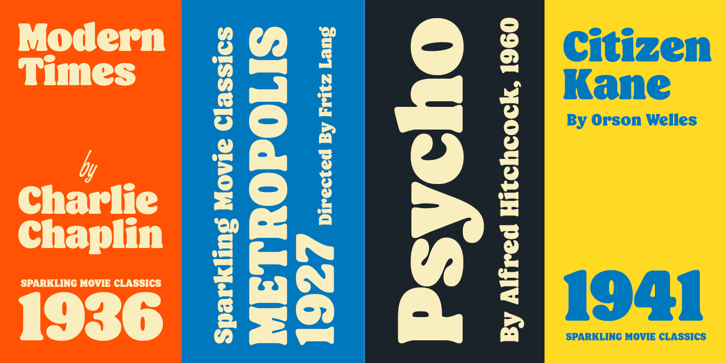 Berliner Font Poster #1
