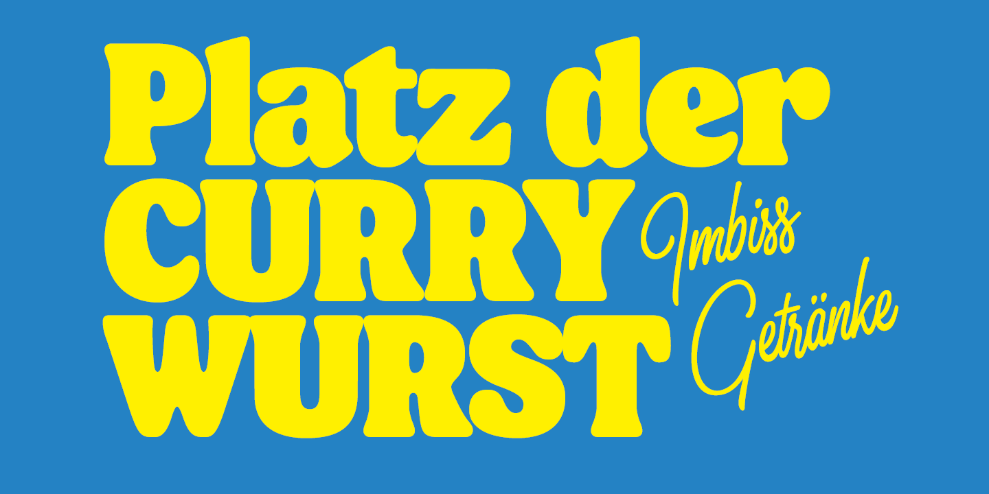 Berliner Font Poster #1
