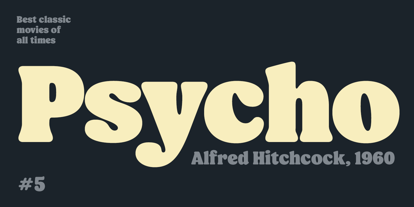 Berliner Font Poster #1