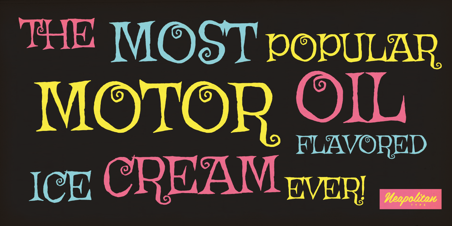 Griffy Pro Font Poster #1