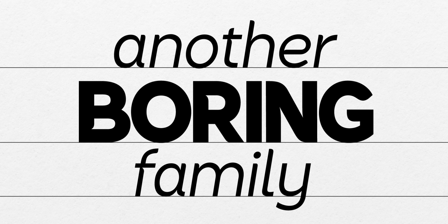 Sato Font Poster #1