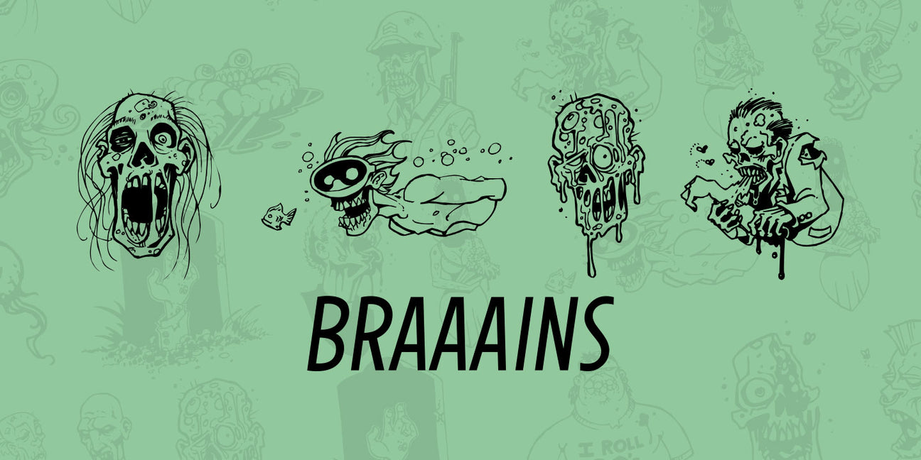 Braaains BB Font Poster #1