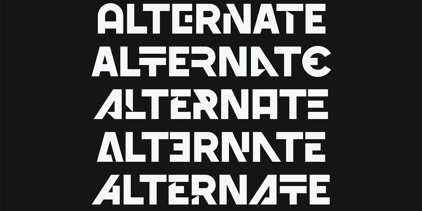 Brand Type Font Poster #1