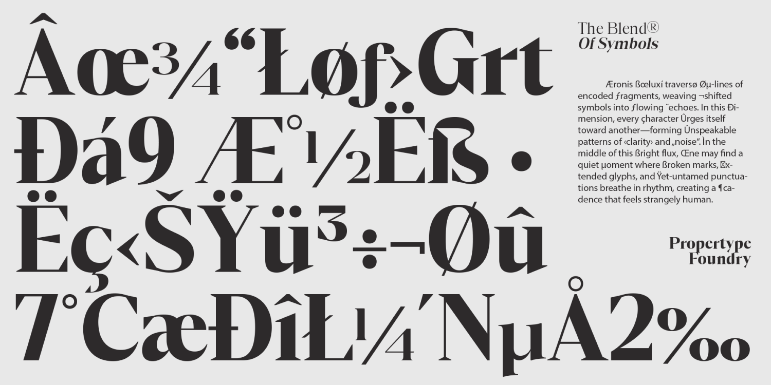 GrethaSerif Font Poster #8