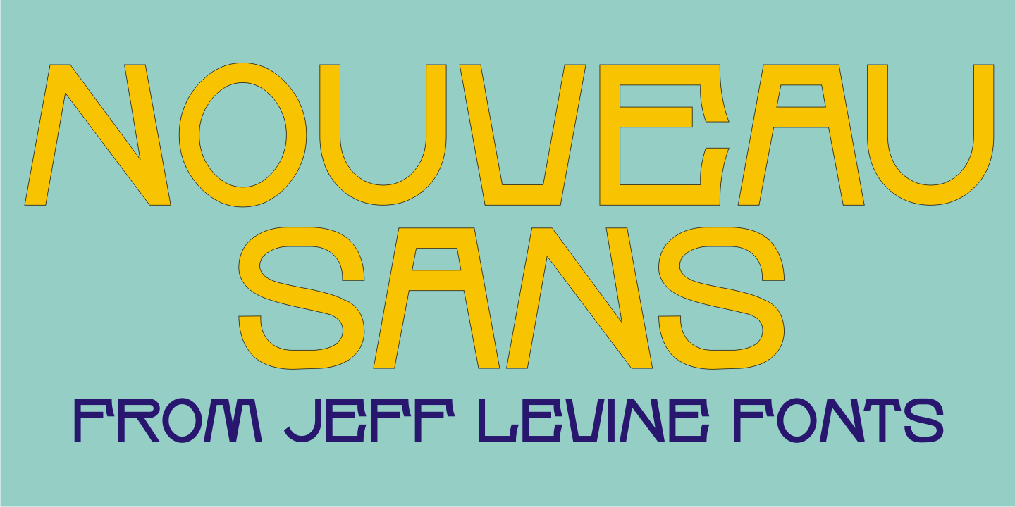 Nouveau Sans Font Family