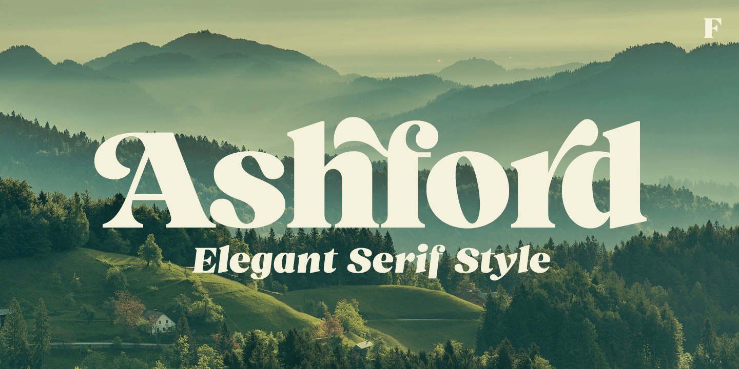 Ashford Font Family Poster