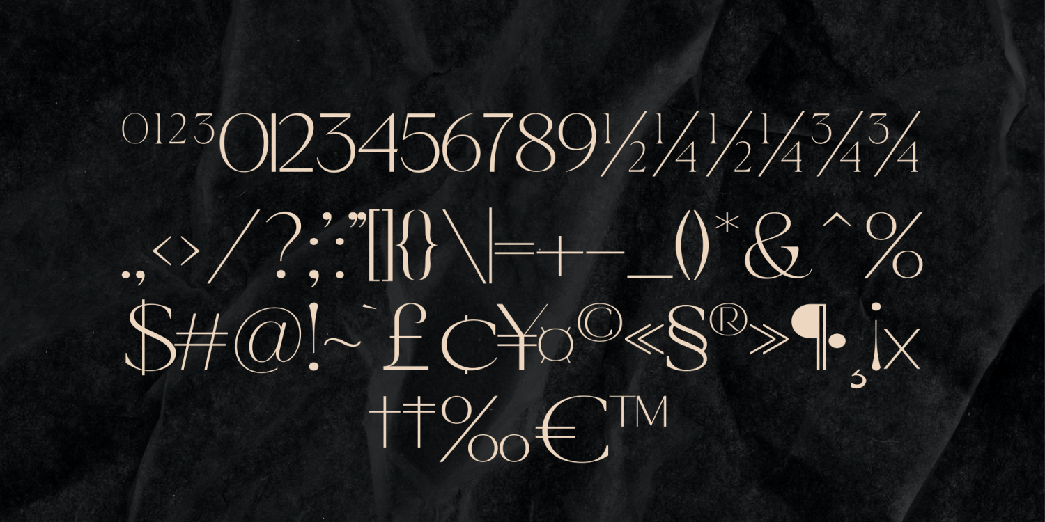 Aura Bella Font Poster #1