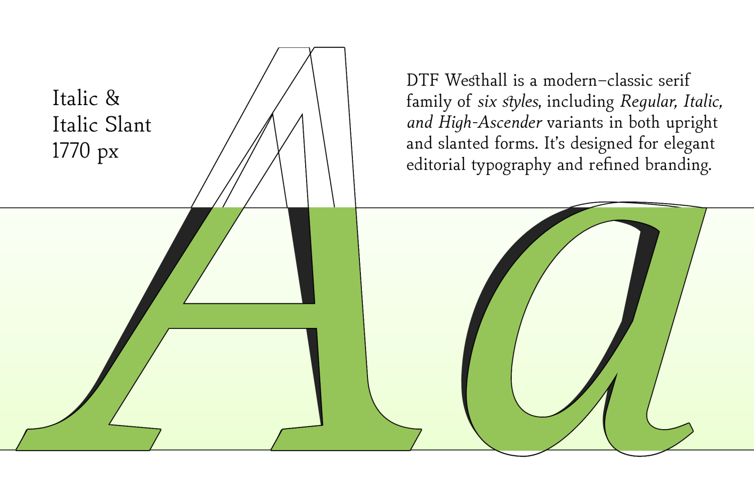 Westhall Font Poster #8