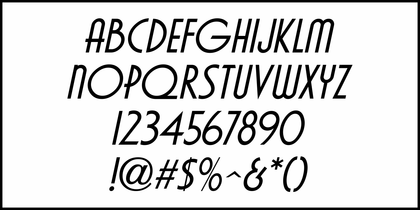 Restauranteur Font Poster #5