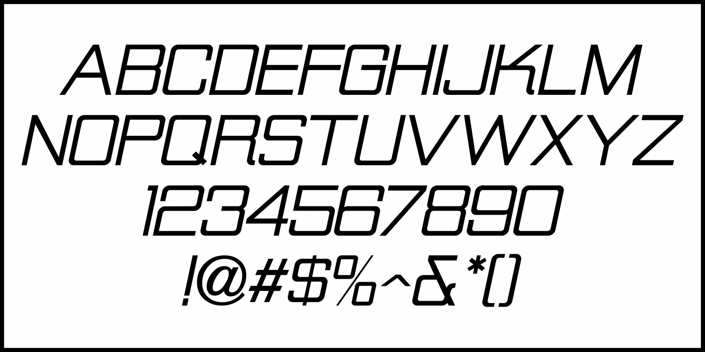 Office Work Font Poster #5