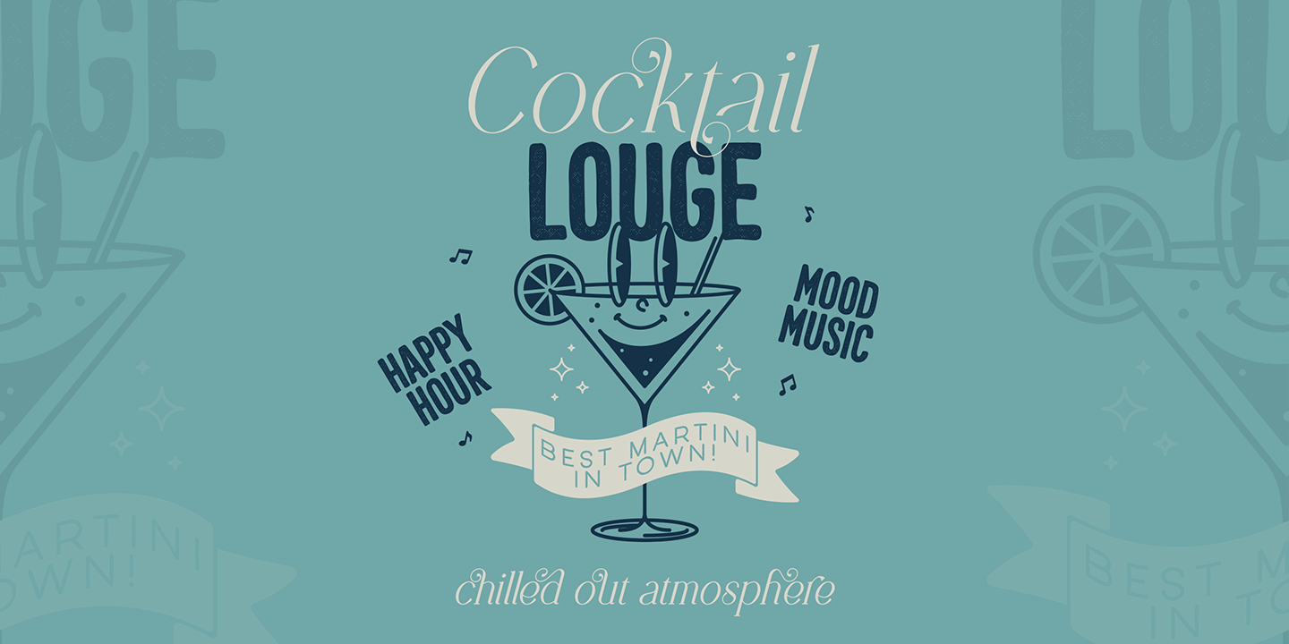 Retro Dream Font Poster #1