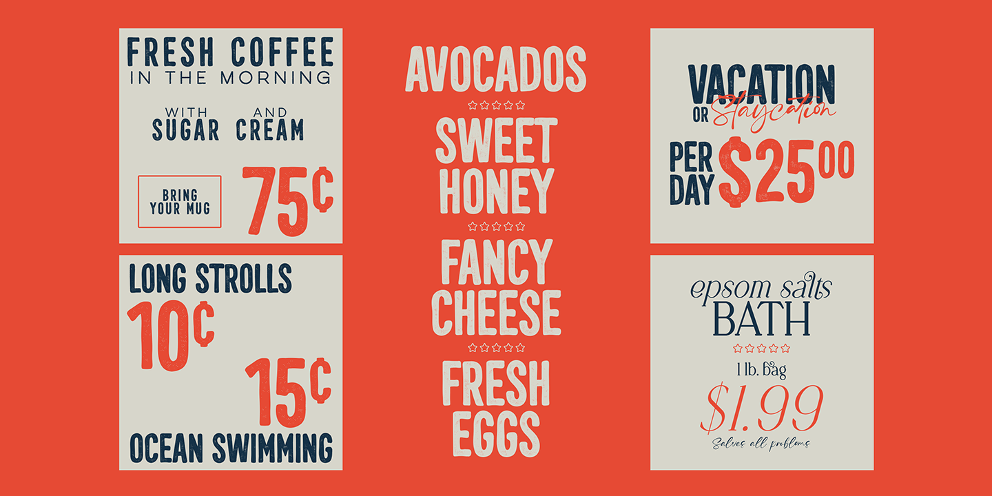 Retro Dream Font Poster #1