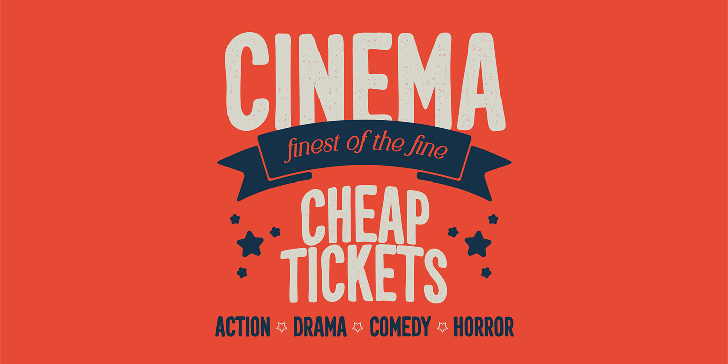 Retro Dream Font Poster #1