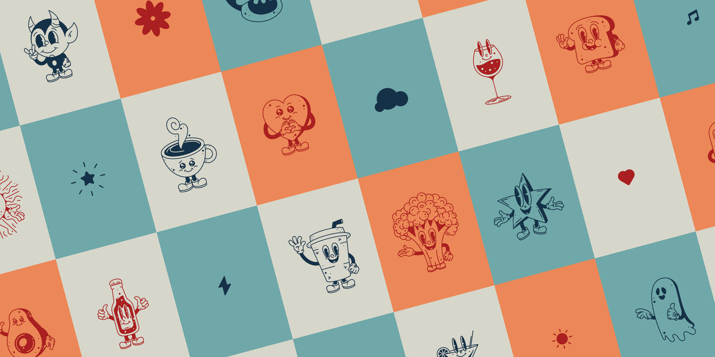 Retro Dream Font Poster #1