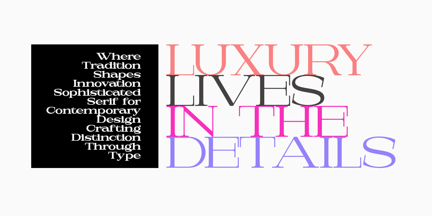 Nurell Font Poster #5